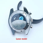 39.7mm Stainless Steel Watch Case for VK63 Movement, Sapphire Glass, 20mm Lug - STRAPS