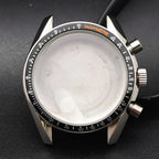 39.7mm Stainless Steel Watch Case for VK63 Movement, Sapphire Glass, 20mm Lug - STRAPS