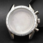 39.7mm Stainless Steel Watch Case for VK63 Movement, Sapphire Glass, 20mm Lug - STRAPS