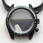 39.7mm Stainless Steel Watch Case for VK63 Movement, Sapphire Glass, 20mm Lug - STRAPS