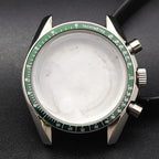 39.7mm Stainless Steel Watch Case for VK63 Movement, Sapphire Glass, 20mm Lug - STRAPS