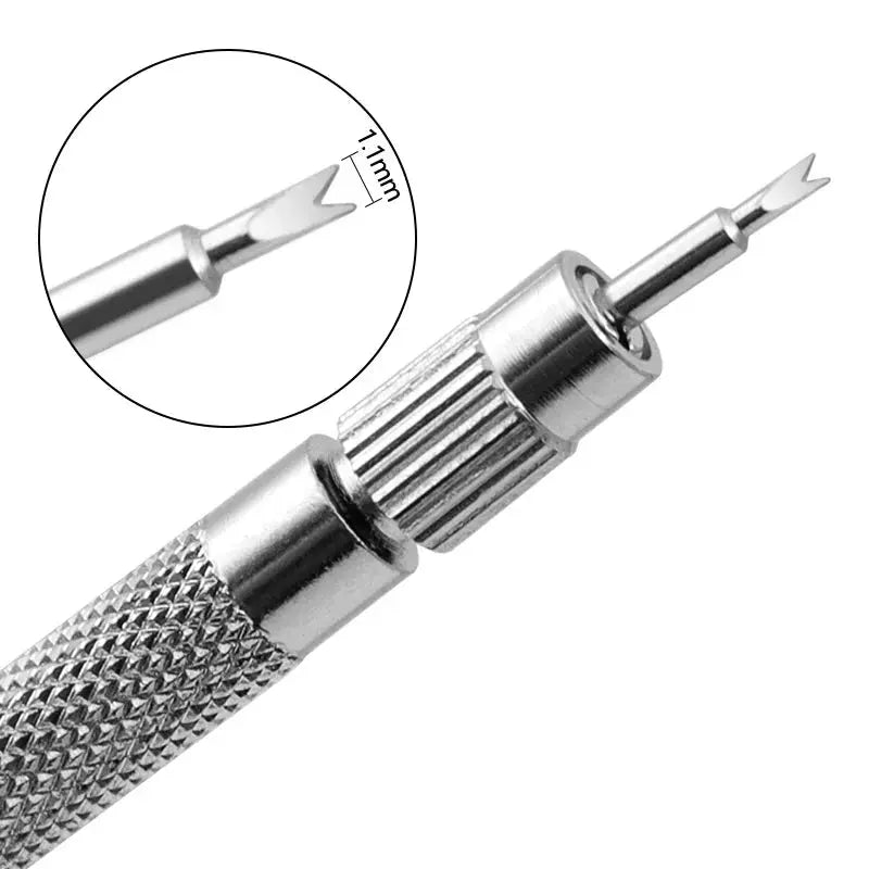 5pc Adjustable Metal Watch Band Link Remover Pin Set - STRAPS