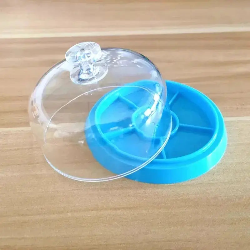 6-Slot Watch Dust Cover Tray - Movement Repair Tool, Jewelry Protector - 10.5cm - Watchmaker Tool - STRAPS