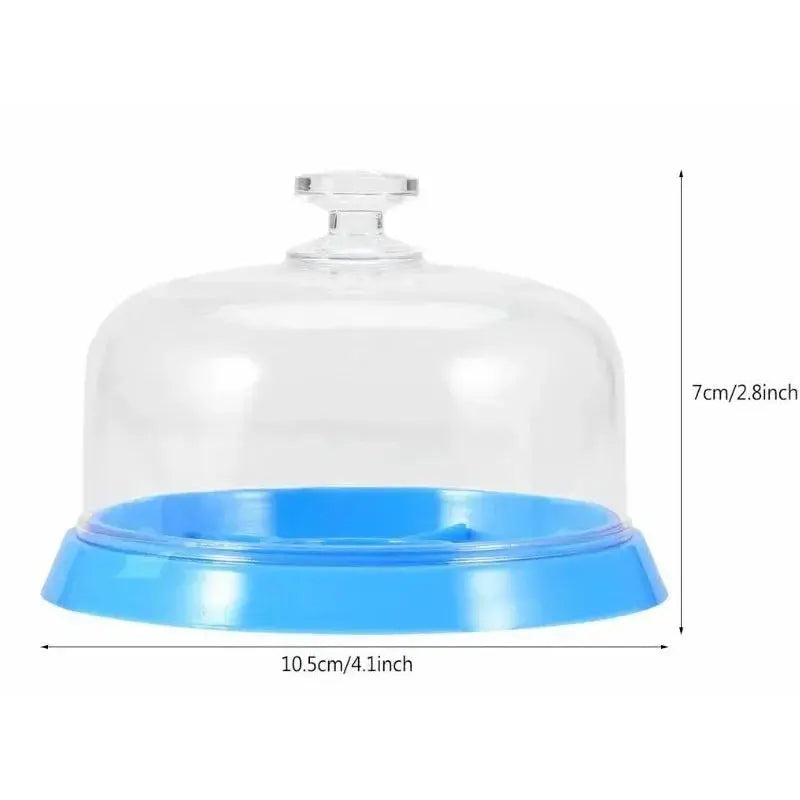 6-Slot Watch Dust Cover Tray - Movement Repair Tool, Jewelry Protector - 10.5cm - Watchmaker Tool - STRAPS