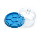 6-Slot Watch Dust Cover Tray - Movement Repair Tool, Jewelry Protector - 10.5cm - Watchmaker Tool - STRAPS