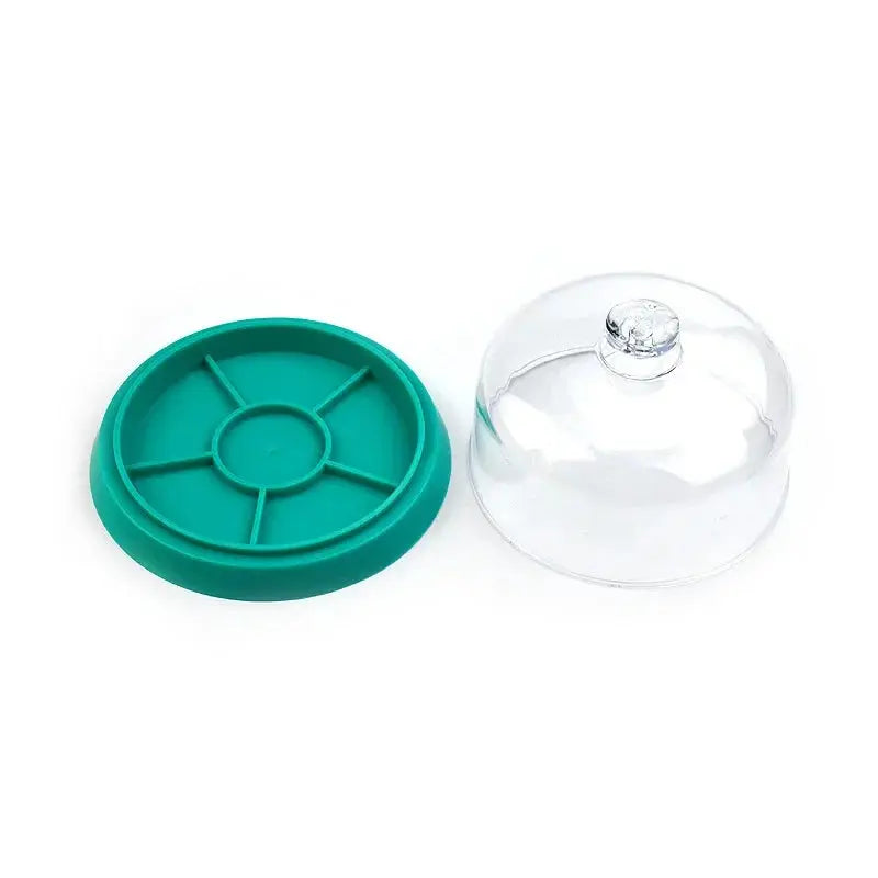 6-Slot Watch Dust Cover Tray - Movement Repair Tool, Jewelry Protector - 10.5cm - Watchmaker Tool - STRAPS