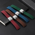 8mm 20mm 22mm 24mm Quick Release Silicone Watchband for Huawei, Fossil, Seiko & More STRAPS
