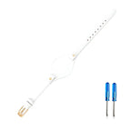 8mm Women’s Genuine Leather Watch Strap Bracelet Soft Cowhide Band for Fossil ES3060, ES3565, ES2830 STRAPS