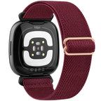Adjustable Elastic Nylon Strap for Fitbit Versa 3/4, Sense & Sense 2 – Comfortable & Breathable - STRAPS