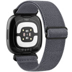 Adjustable Elastic Nylon Strap for Fitbit Versa 3/4, Sense & Sense 2 – Comfortable & Breathable - STRAPS