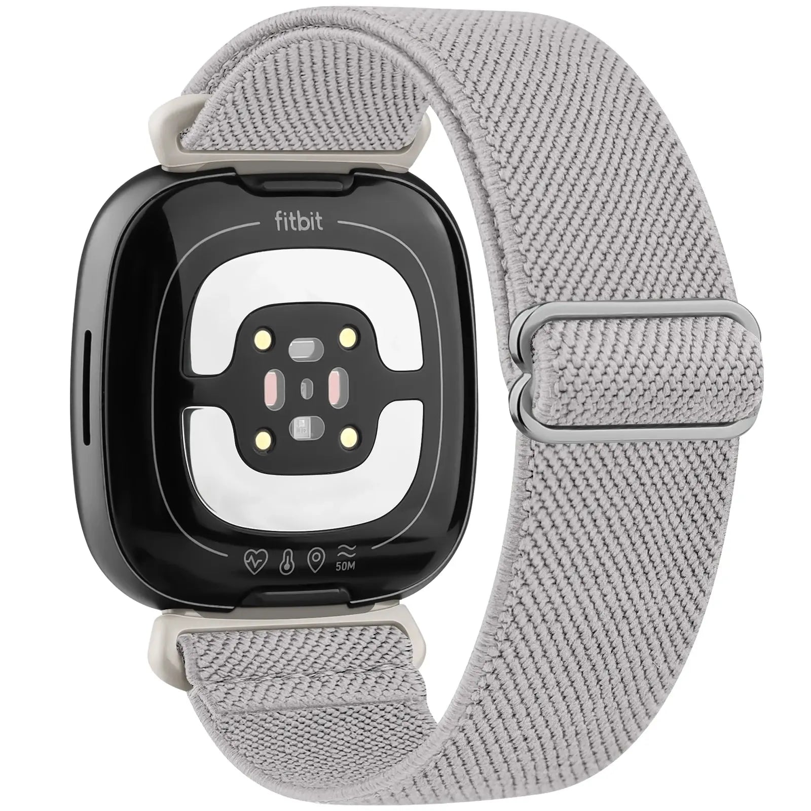 Adjustable Elastic Nylon Strap for Fitbit Versa 3/4, Sense & Sense 2 – Comfortable & Breathable - STRAPS