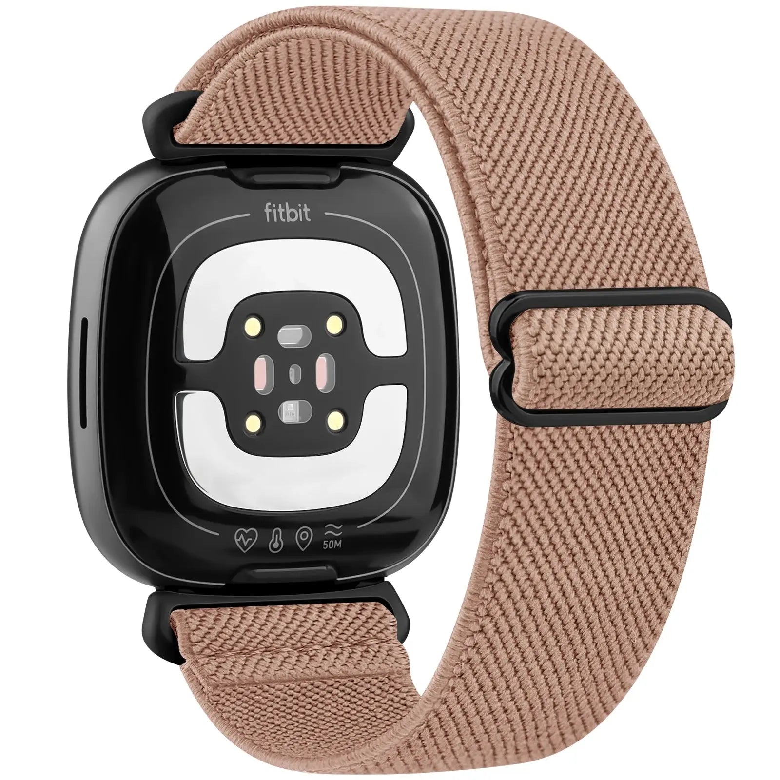 Adjustable Elastic Nylon Strap for Fitbit Versa 3/4, Sense & Sense 2 – Comfortable & Breathable - STRAPS