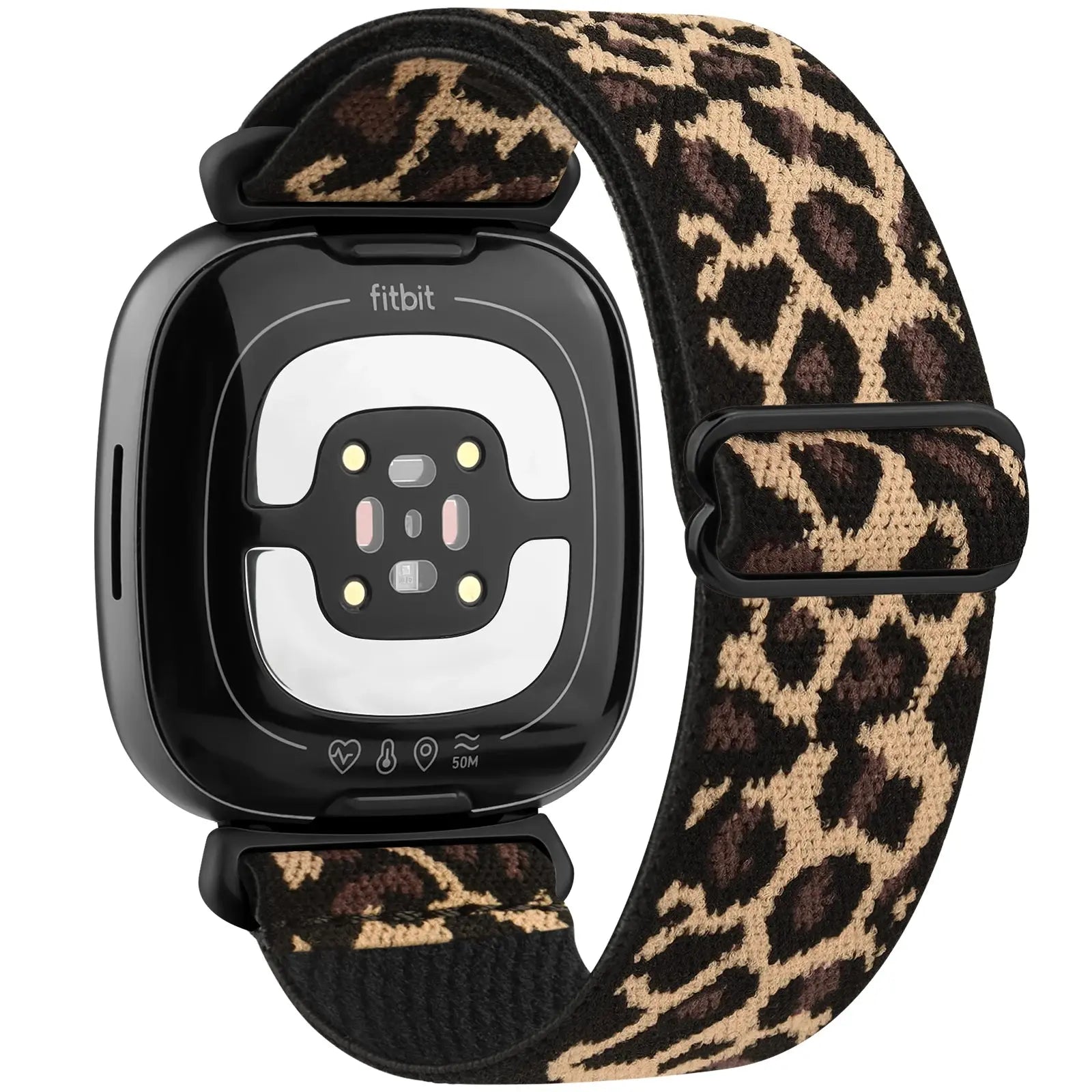 Adjustable Elastic Nylon Strap for Fitbit Versa 3/4, Sense & Sense 2 – Comfortable & Breathable - STRAPS