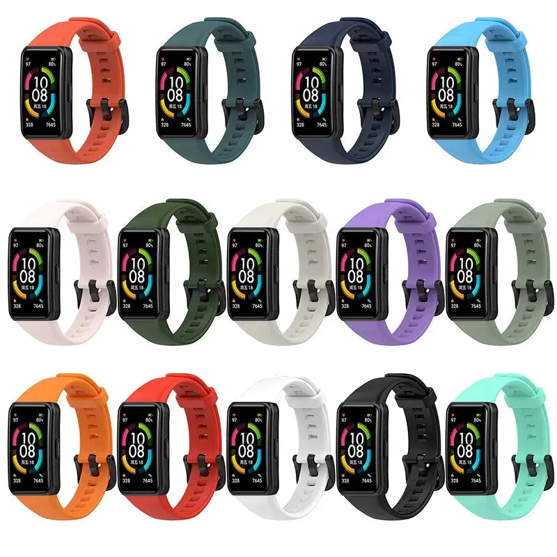 Adjustable Silicone Strap for Huawei Band 6/6 Pro and Honor Band 6 - STRAPS