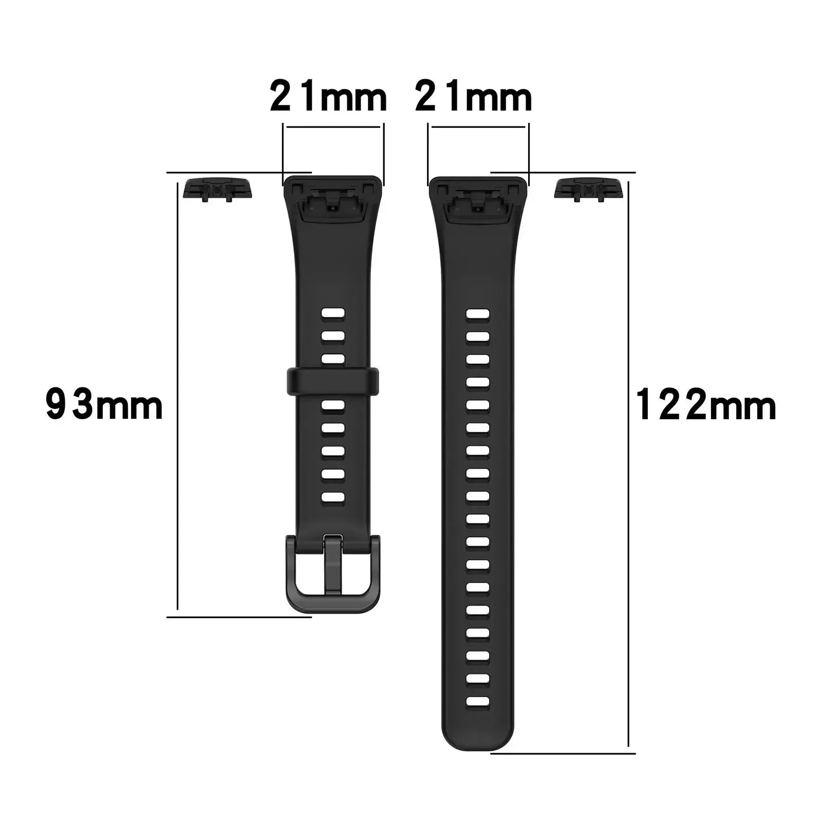 Adjustable Silicone Strap for Huawei Band 6/6 Pro and Honor Band 6 - STRAPS
