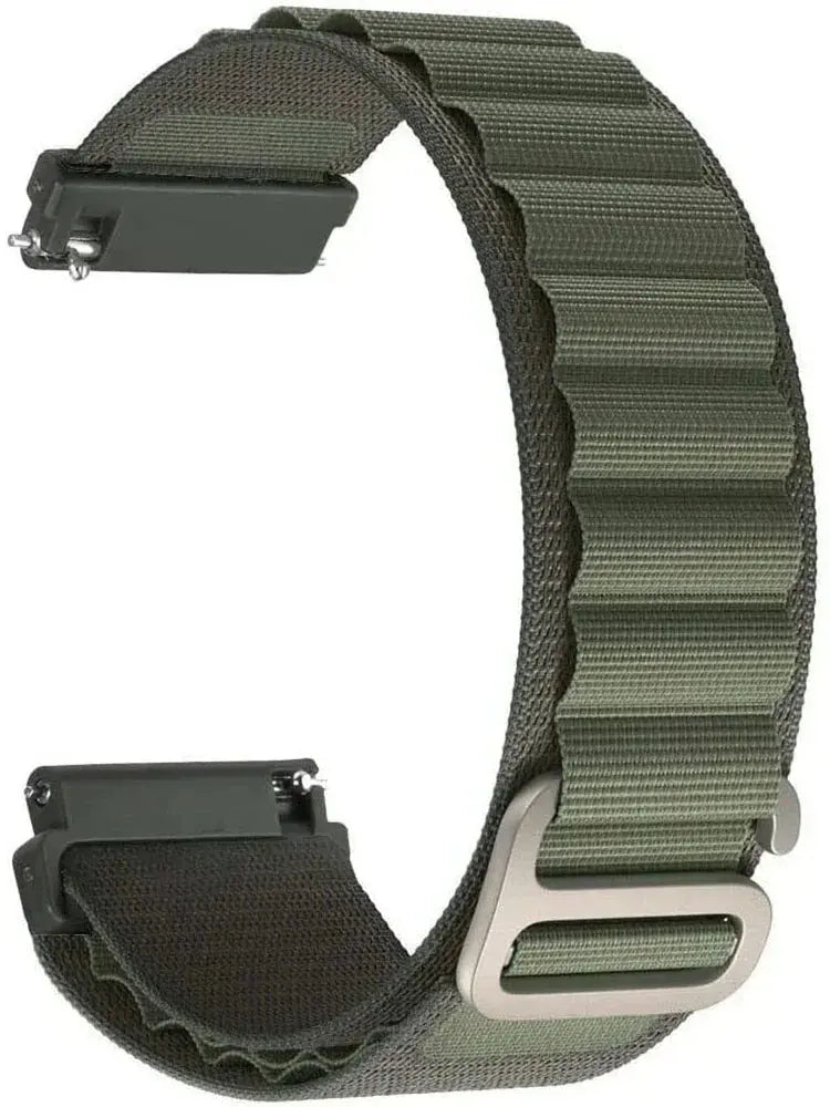 Alpine Loop Nylon Watch Band 20mm/22mm for Samsung Galaxy Watch 6/5/4/Active 2, Huawei GT 2 STRAPS