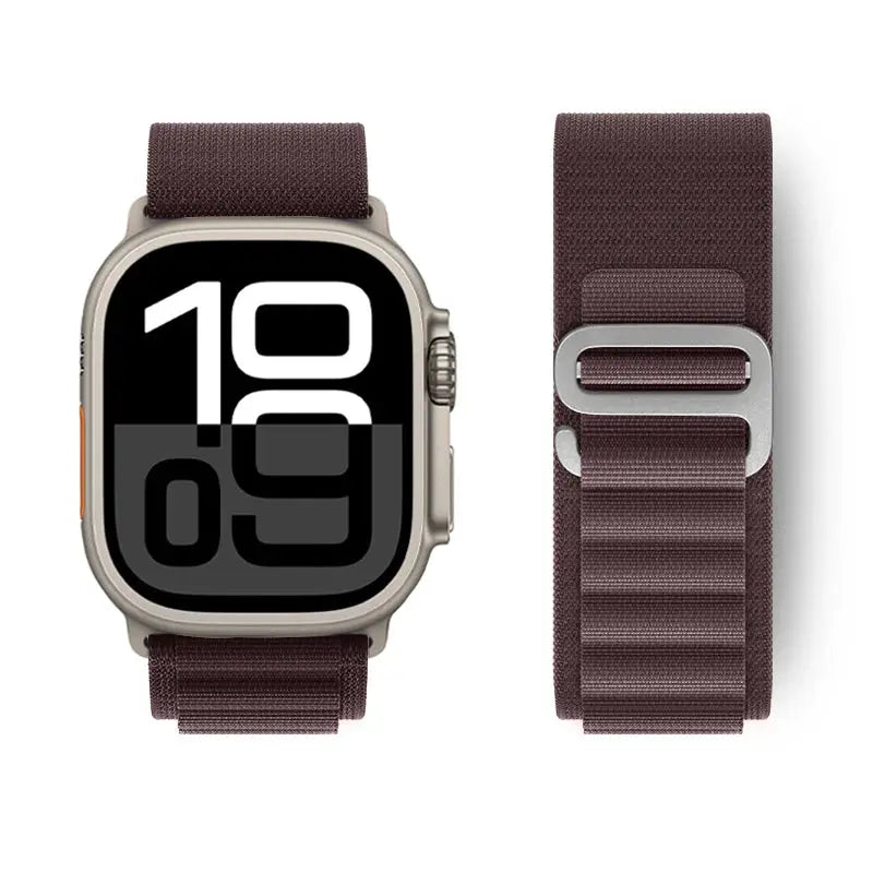 Alpine Loop Strap for Apple Watch Ultra 2/10/9/SE/8/7/6/5/4/3/2/1 - 38-49mm - Nylon Band - STRAPS