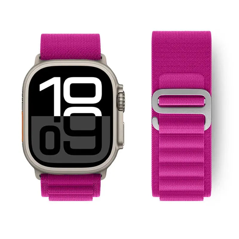 Alpine Loop Strap for Apple Watch Ultra 2/10/9/SE/8/7/6/5/4/3/2/1 - 38-49mm - Nylon Band - STRAPS
