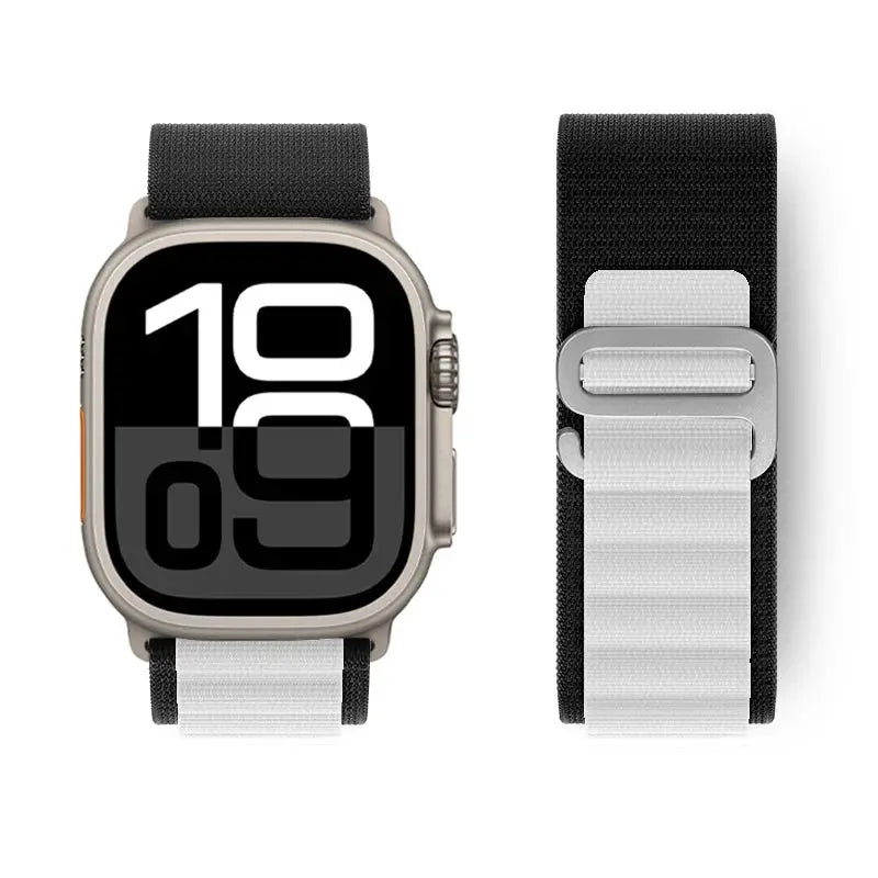Alpine Loop Strap for Apple Watch Ultra 2/10/9/SE/8/7/6/5/4/3/2/1 - 38-49mm - Nylon Band - STRAPS