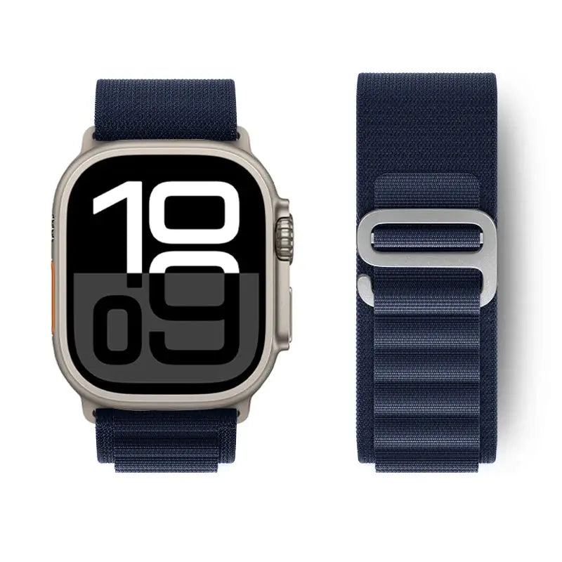 Alpine Loop Strap for Apple Watch Ultra 2/10/9/SE/8/7/6/5/4/3/2/1 - 38-49mm - Nylon Band - STRAPS