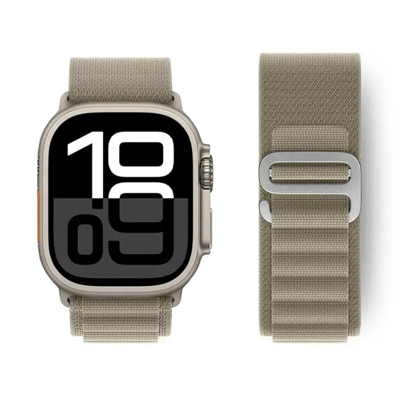 Alpine Loop Strap for Apple Watch Ultra 2/10/9/SE/8/7/6/5/4/3/2/1 - 38-49mm - Nylon Band - STRAPS