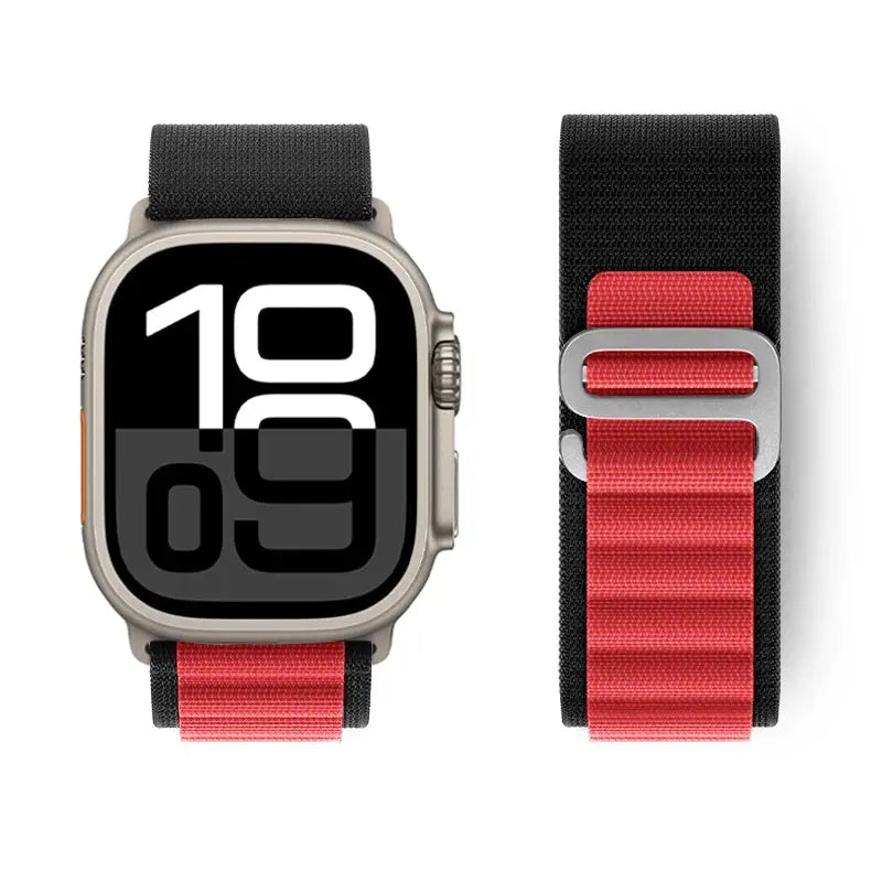 Alpine Loop Strap for Apple Watch Ultra 2/10/9/SE/8/7/6/5/4/3/2/1 - 38-49mm - Nylon Band - STRAPS