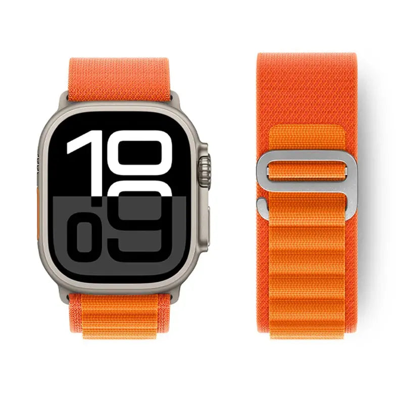 Alpine Loop Strap for Apple Watch Ultra 2/10/9/SE/8/7/6/5/4/3/2/1 - 38-49mm - Nylon Band - STRAPS