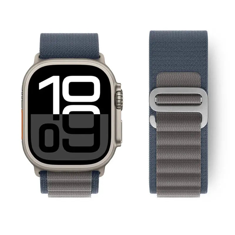 Alpine Loop Strap for Apple Watch Ultra 2/10/9/SE/8/7/6/5/4/3/2/1 - 38-49mm - Nylon Band - STRAPS