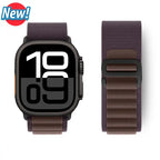 Alpine Loop Strap for Apple Watch Ultra 2/10/9/SE/8/7/6/5/4/3/2/1 - 38-49mm - Nylon Band - STRAPS