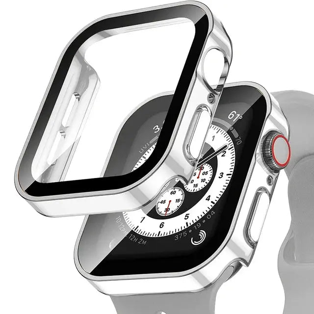 Apple Watch 10 Case w/ Tempered Glass - 40-49mm - Series 7/8/9/SE/6/5/4/Ultra 2 - STRAPS