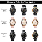 Bezel Ring for Samsung Galaxy Watch 4 Classic/Gear S3/Watch 3 - 41-46mm - Metal Protector - STRAPS