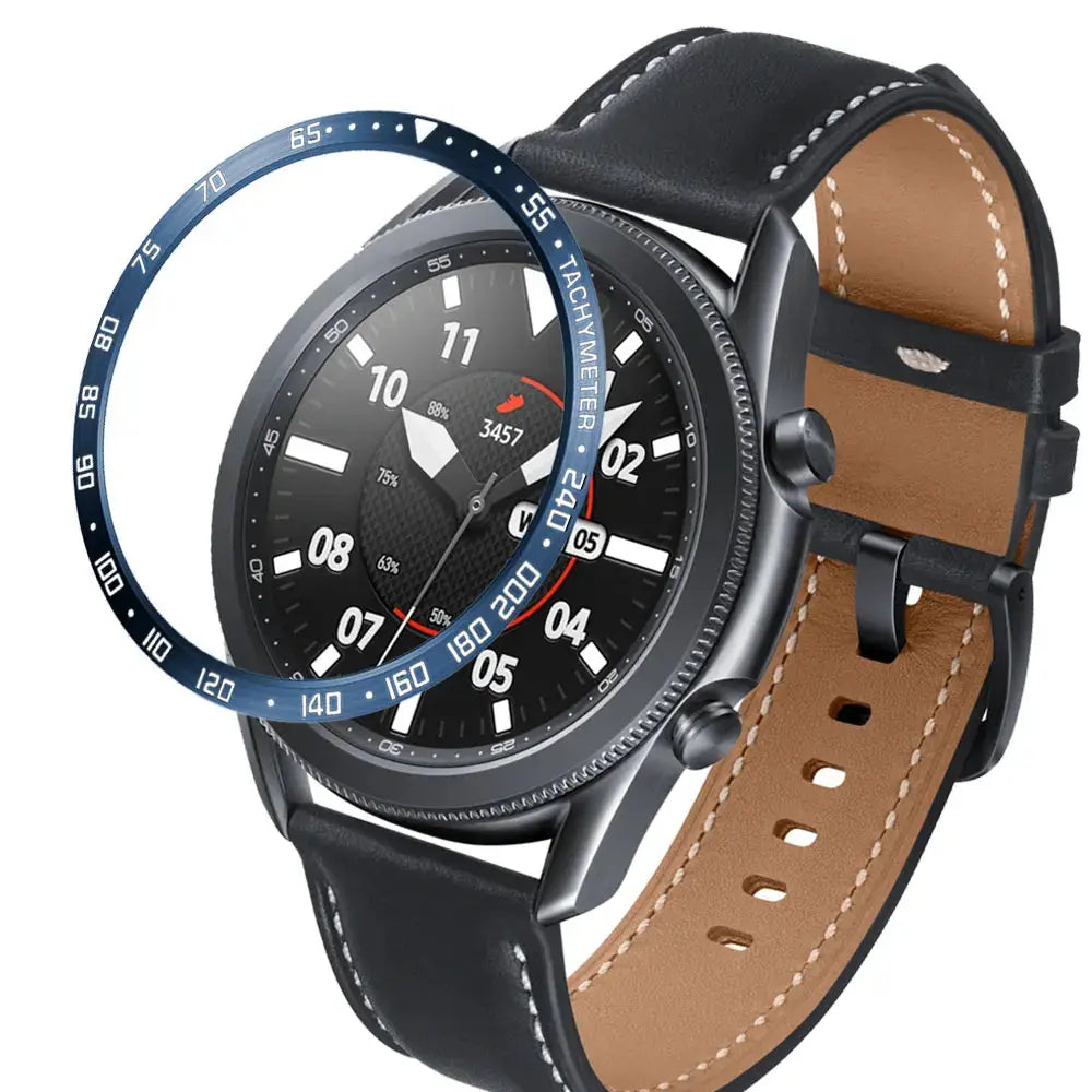 Bezel Ring for Samsung Galaxy Watch 4 Classic/Gear S3/Watch 3 - 41-46mm - Metal Protector - STRAPS