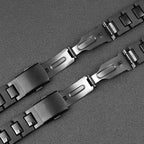 Black Plastic & Steel Band for Casio G-SHOCK - DW-5600, DW6900, GW-M5610 - STRAPS