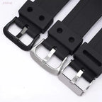 Black Silicone Watch Strap for Casio G-Shock G100/G200/G101/G2310/G2300 - STRAPS