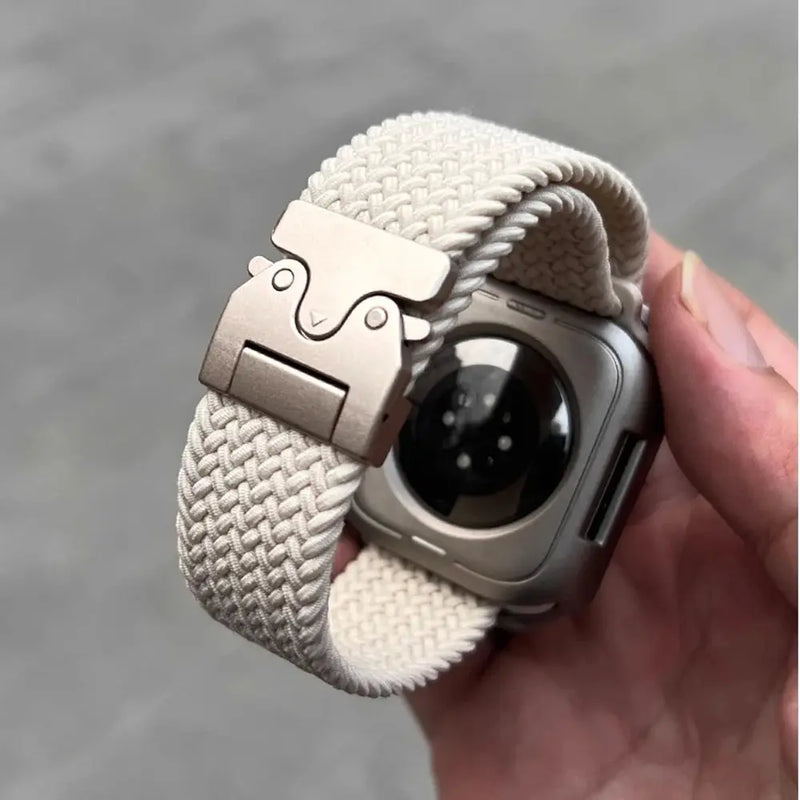 Braided Nylon Parachute Strap for Apple Watch Apple Watch Series 10, 9, 8, SE, 7, 6, 5, 4, 3, 2, 1 STRAPS