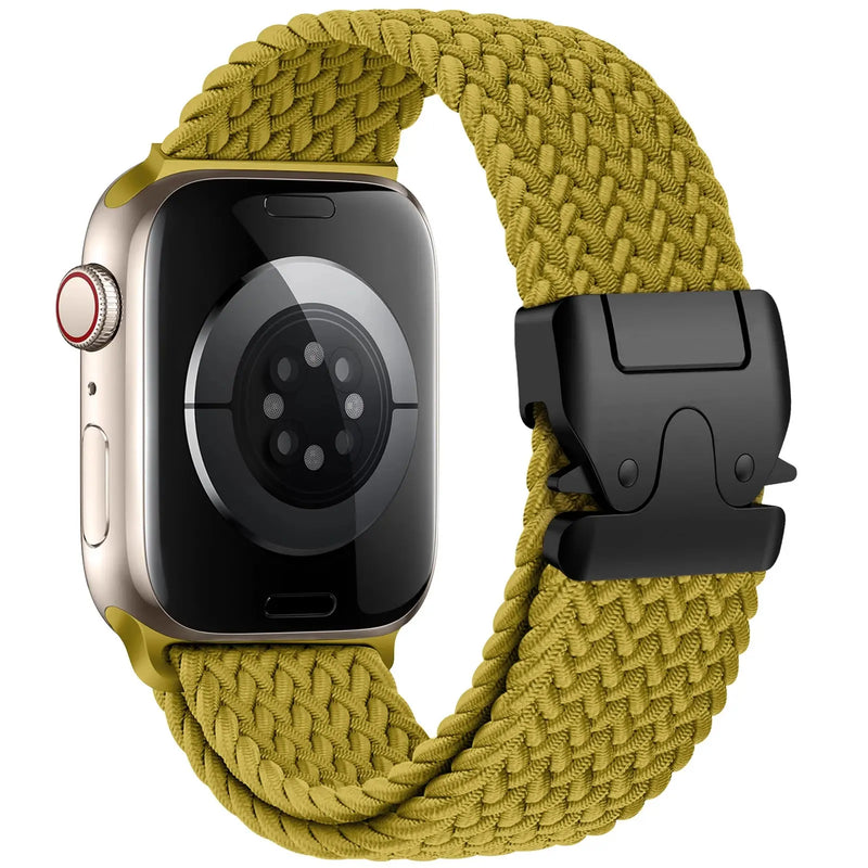 Braided Nylon Parachute Strap for Apple Watch Apple Watch Series 10, 9, 8, SE, 7, 6, 5, 4, 3, 2, 1 STRAPS