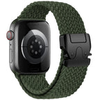 Braided Nylon Parachute Strap for Apple Watch Apple Watch Series 10, 9, 8, SE, 7, 6, 5, 4, 3, 2, 1 STRAPS
