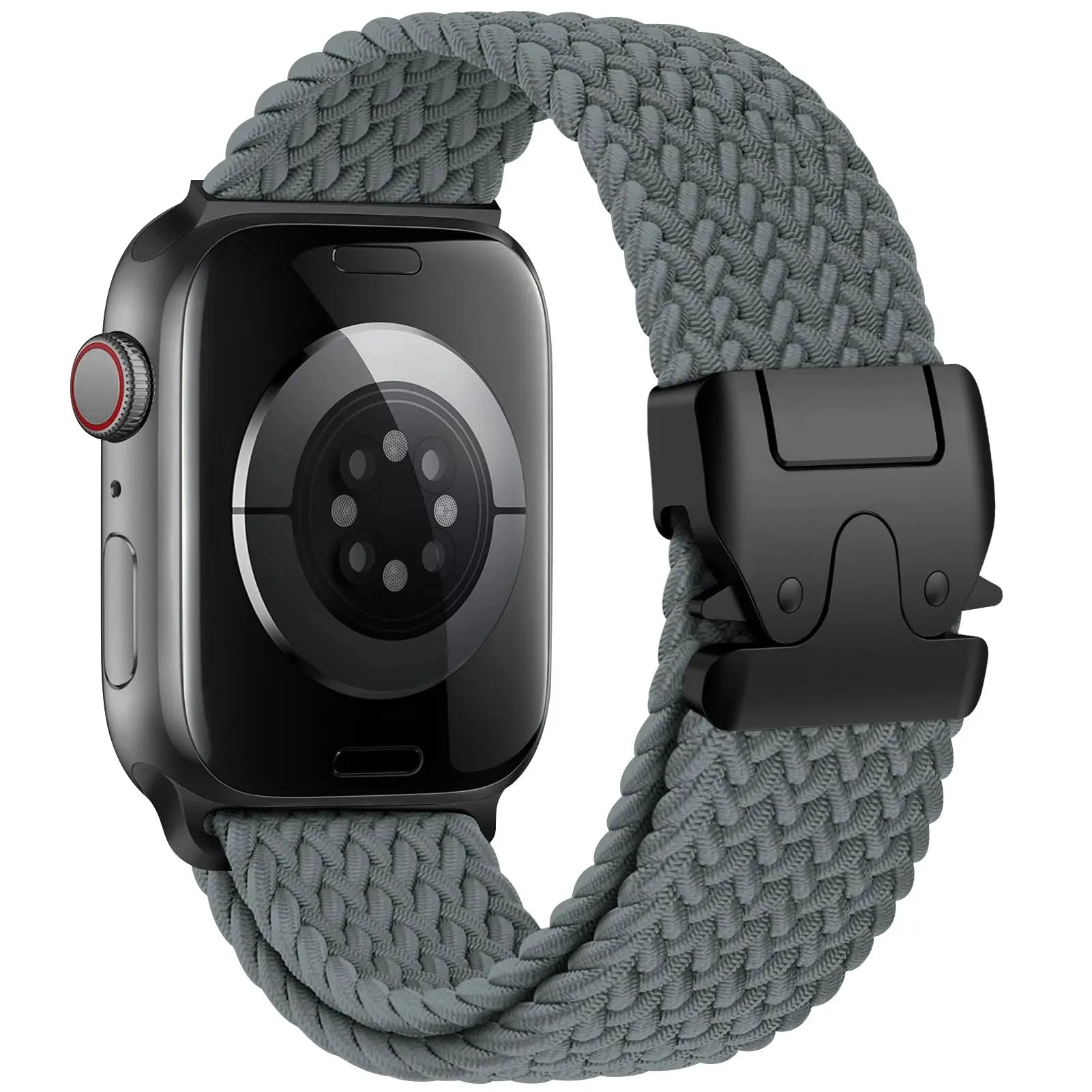 Braided Nylon Parachute Strap for Apple Watch Apple Watch Series 10, 9, 8, SE, 7, 6, 5, 4, 3, 2, 1 STRAPS