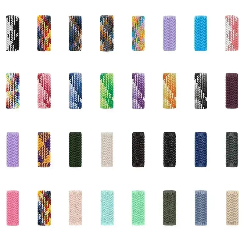 Braided Nylon  Solo Loop Strap for Apple Watch, Series 9, 8, SE, 7, 6, 5, 4, 3, Ultra (38mm to 49mm) STRAPS