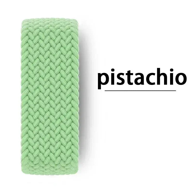 Braided Nylon  Solo Loop Strap for Apple Watch, Series 9, 8, SE, 7, 6, 5, 4, 3, Ultra (38mm to 49mm) STRAPS