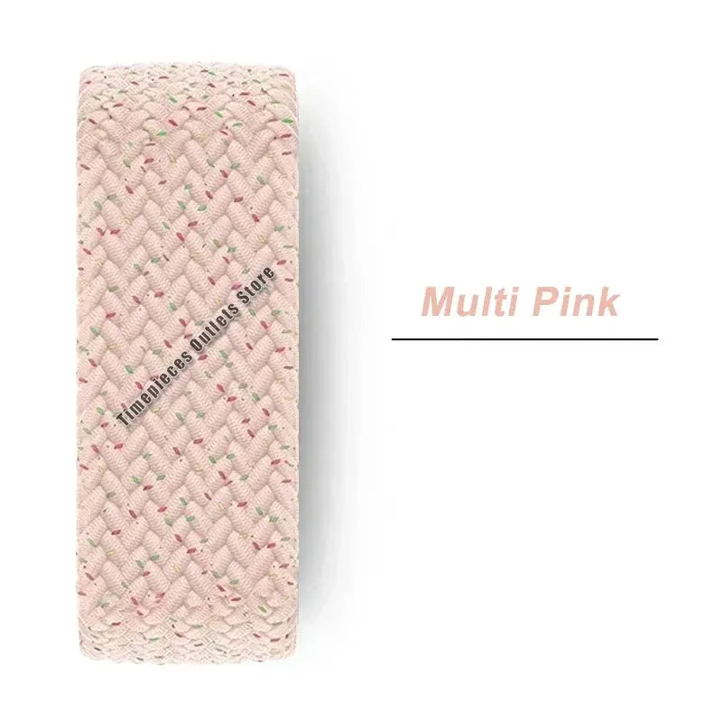 Braided Nylon  Solo Loop Strap for Apple Watch, Series 9, 8, SE, 7, 6, 5, 4, 3, Ultra (38mm to 49mm) STRAPS