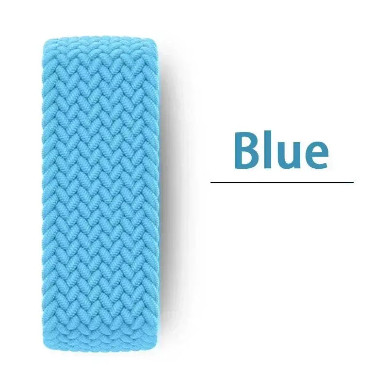 Braided Nylon  Solo Loop Strap for Apple Watch, Series 9, 8, SE, 7, 6, 5, 4, 3, Ultra (38mm to 49mm) STRAPS