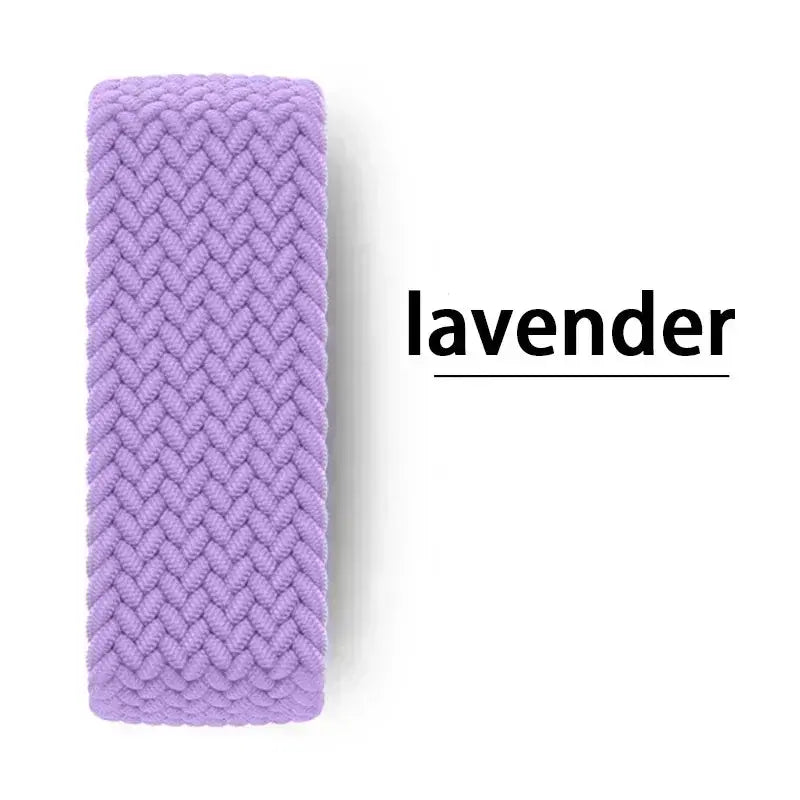 Braided Nylon  Solo Loop Strap for Apple Watch, Series 9, 8, SE, 7, 6, 5, 4, 3, Ultra (38mm to 49mm) STRAPS