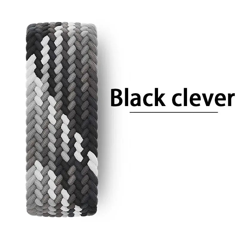 Braided Solo Loop Band for Apple Watch 38mm-49mm - Ultra 2/10/SE/9/8/7/6/5/4 STRAPS