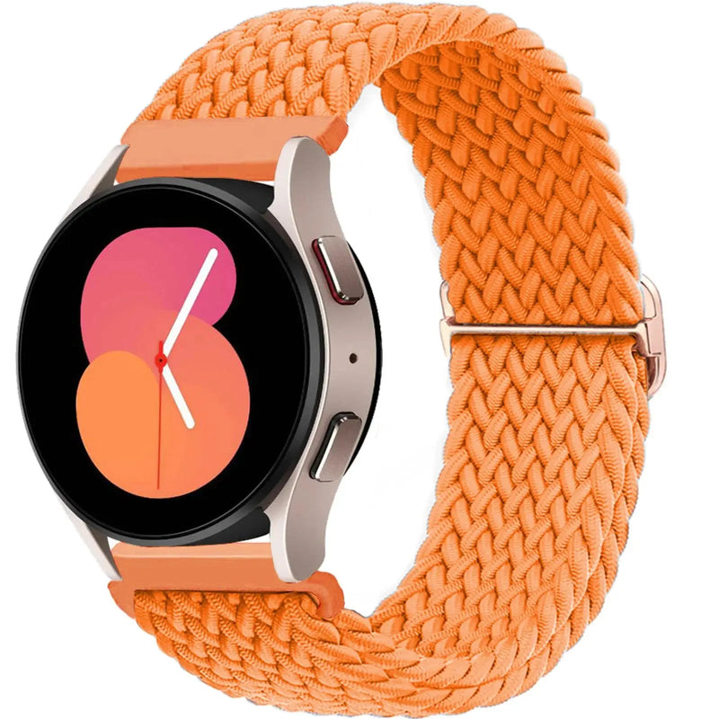 Braided Solo Loop Strap for Samsung Galaxy Watch 4/5/6/5 Pro, Huawei GT 2e/3/4 20mm or 22mm STRAPS
