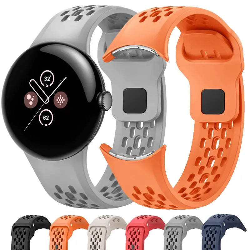 Breathable Silicone Sport Strap for Google Pixel Watch 3 (45mm) STRAPS