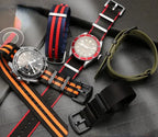 Breathable Soft Nylon Watchband – 20mm & 22mm Strap for Omega, Longines, Seiko, Casio, Mido - STRAPS