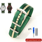 Breathable Soft Nylon Watchband – 20mm & 22mm Strap for Omega, Longines, Seiko, Casio, Mido - STRAPS