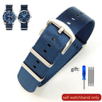Breathable Soft Nylon Watchband – 20mm & 22mm Strap for Omega, Longines, Seiko, Casio, Mido - STRAPS