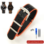 Breathable Soft Nylon Watchband – 20mm & 22mm Strap for Omega, Longines, Seiko, Casio, Mido - STRAPS
